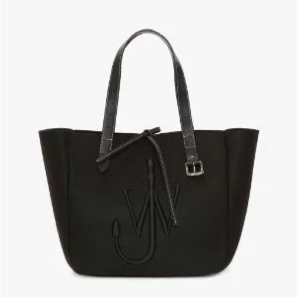 JW Anderson Felt and Leather Black Tote